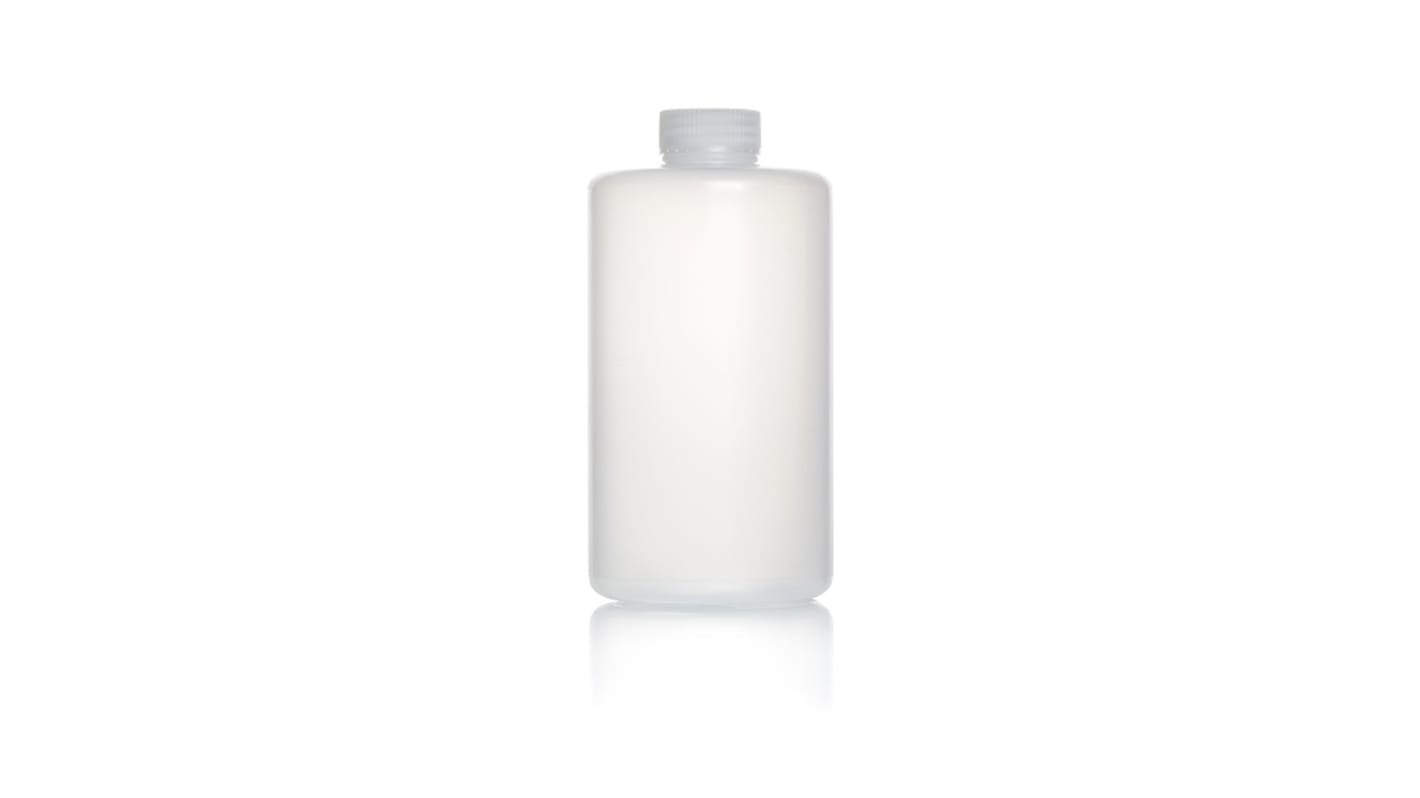 Bouteille de laboratoire RS PRO Non, 2L, en HDPE, à Col étroit