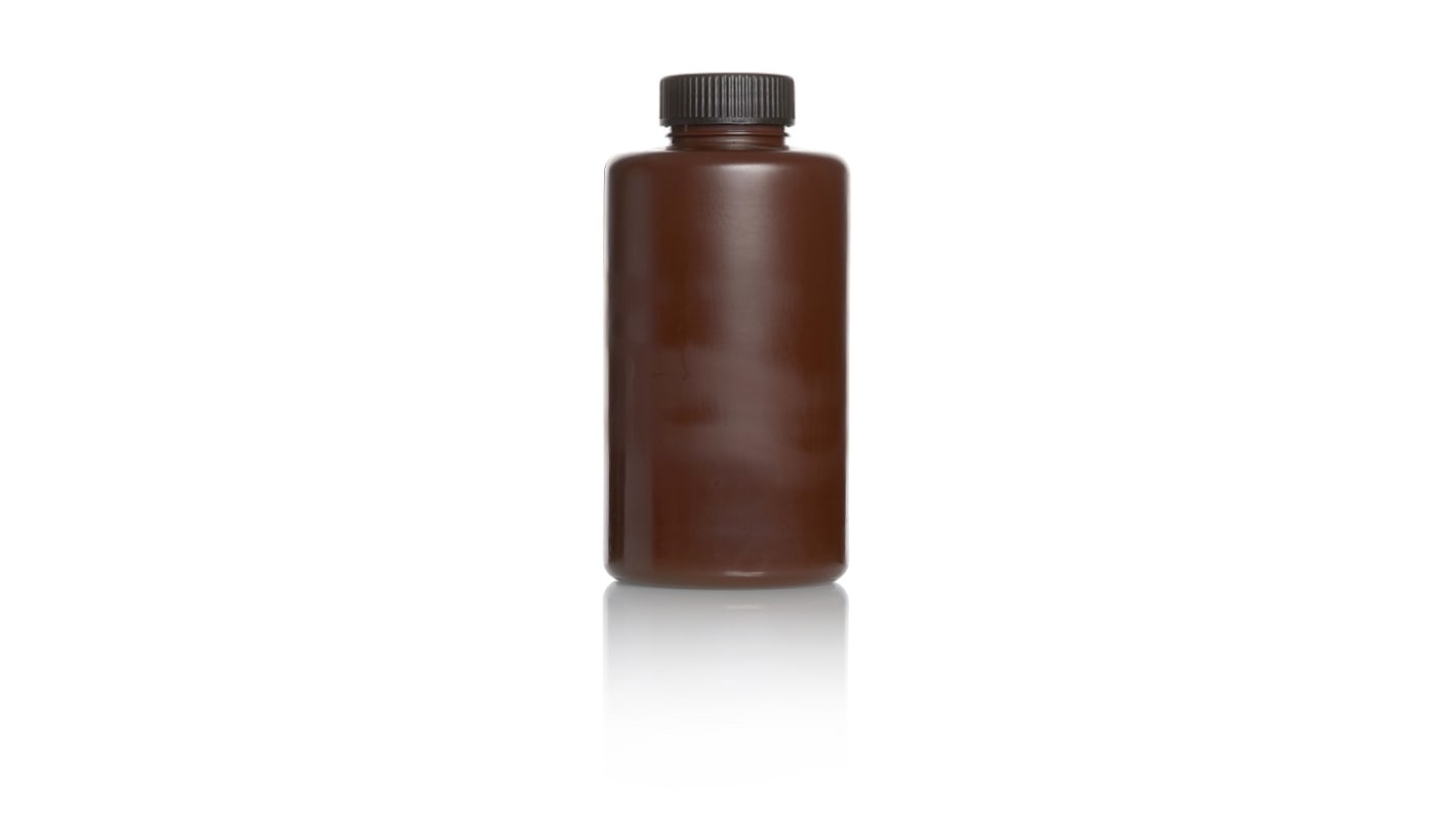 Bouteille de laboratoire RS PRO Non, 2L, en HDPE, à Col Large