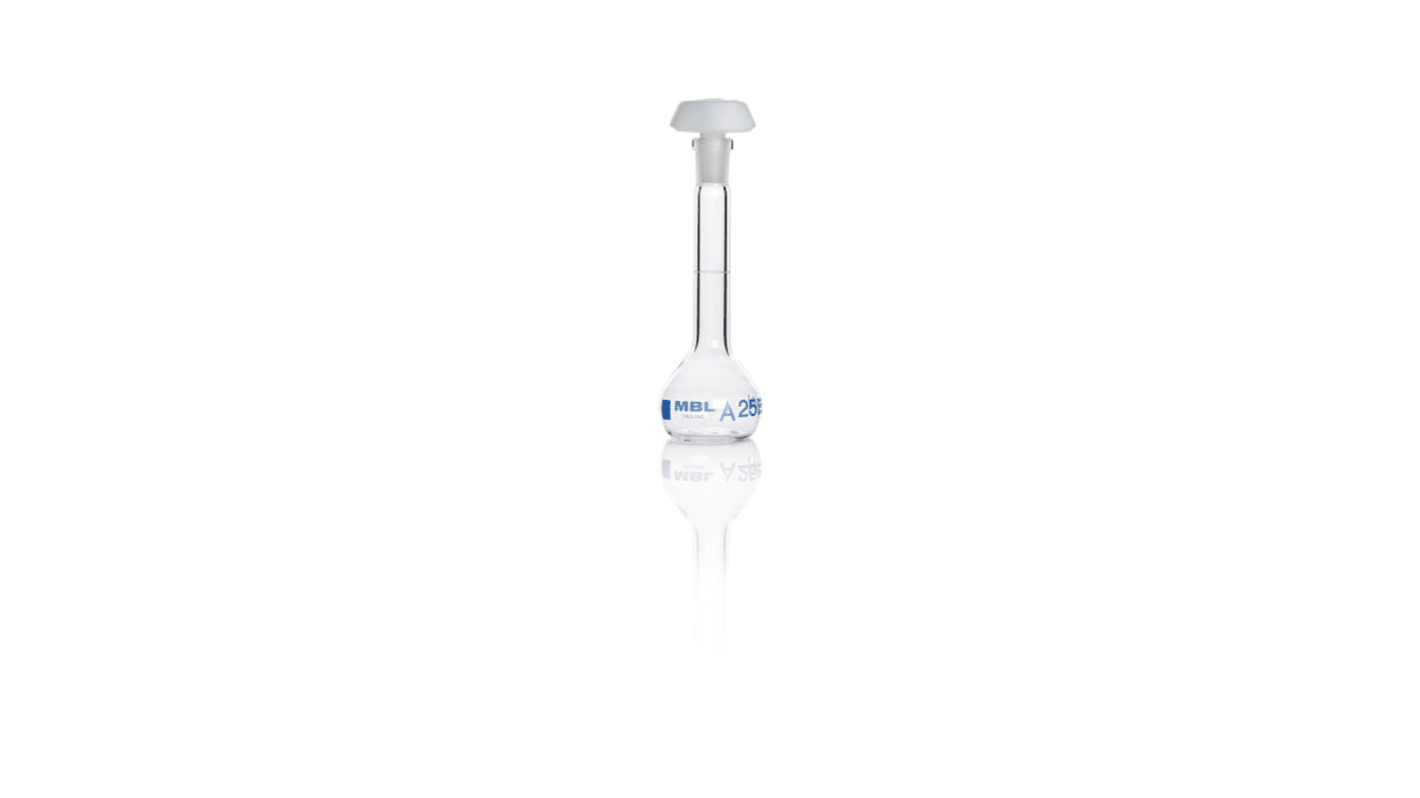 RS PRO 5ml Borosilicate Glass Narrow Neck Volumetric Flask