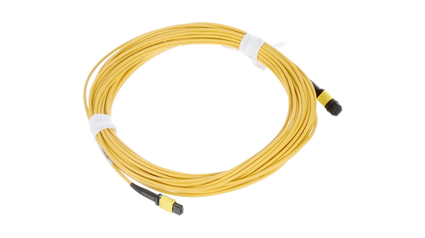 Molex Száloptikás kábel, 12 mag, MPO - MPO, 15m