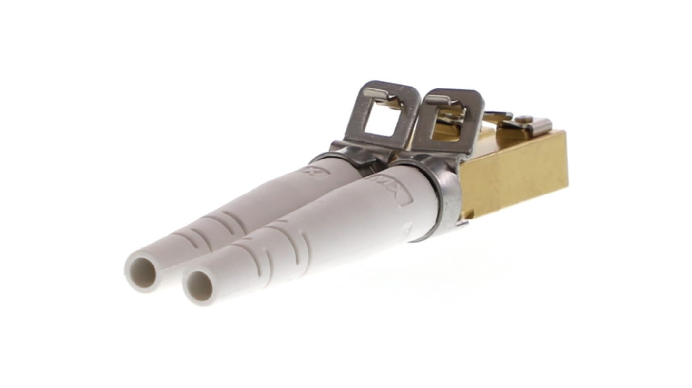 Conector de fibra óptica LC Molex serie 106397, Multimodo, Dúplex