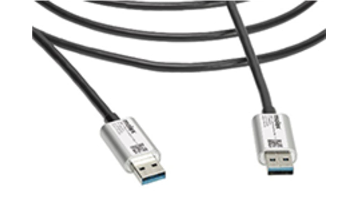 Molex USB-kábel, USB A - USB A, 5m