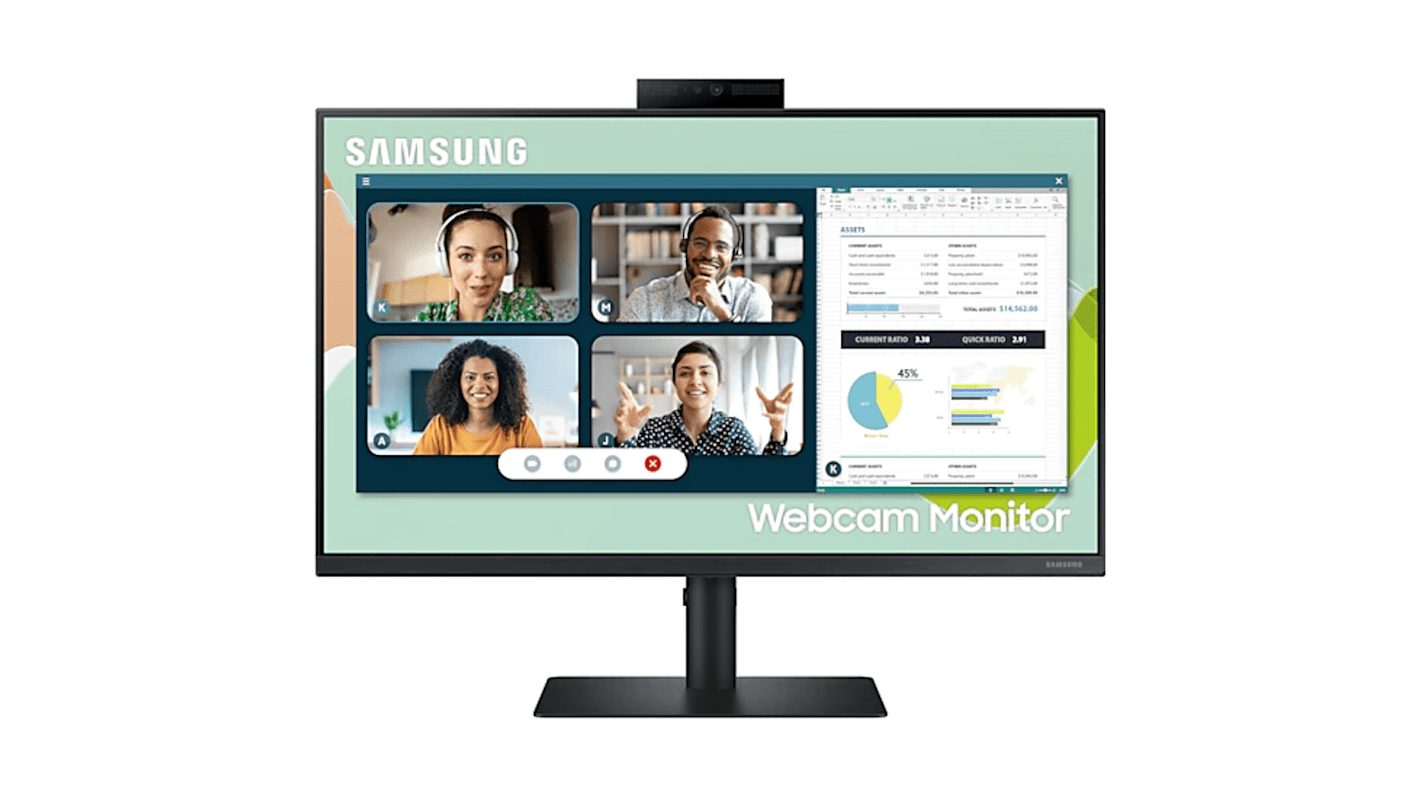 Samsung PC-Monitor S24A400VEU, 24Zoll, Auflösung max.1920 x 1080 LCD, LED, 178°/178° Betrachtungswinkel