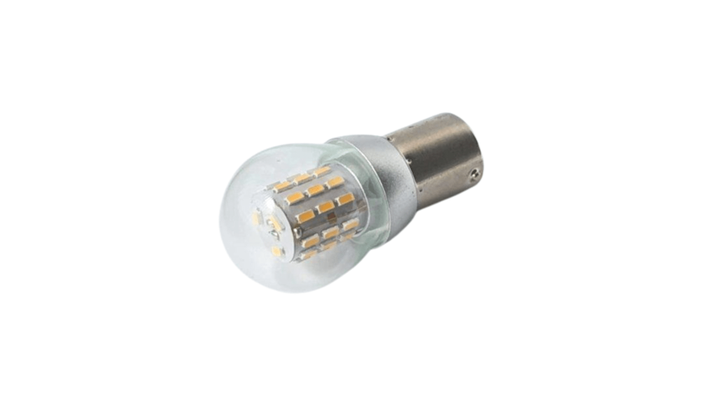 CML Innovative Technologies 2083 Ba15S LED Capsule Lamp 3 W(18W), 2700 → 3000K, Warm White, Bulb shape