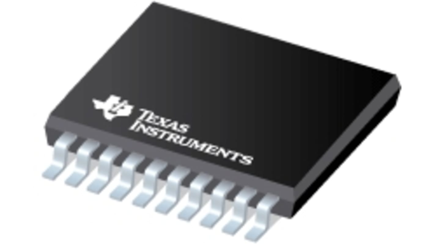 Microcontrollore MCU Texas Instruments, MSP430, TSSOP (PW), MSP430, 20 Pin, Montaggio superficiale