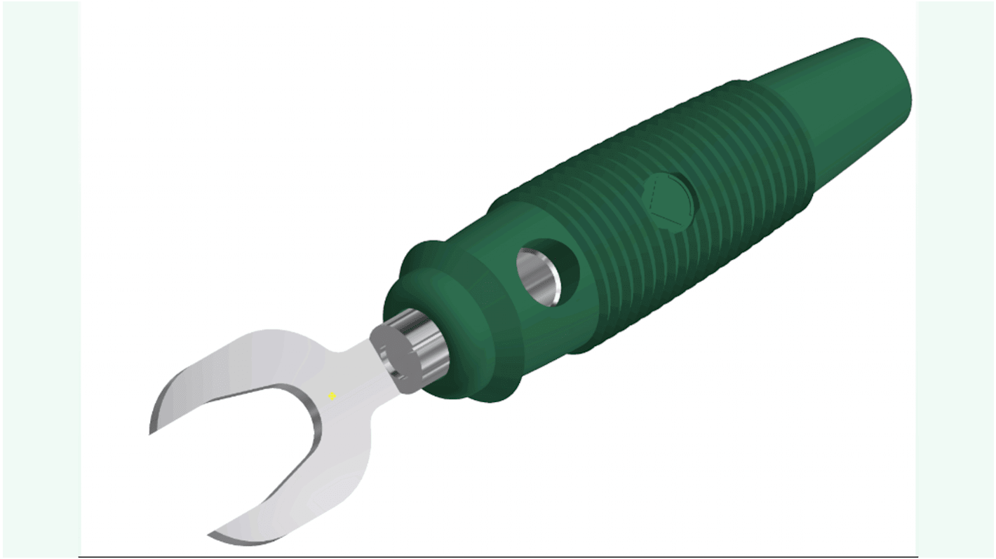 Hirschmann Test & Measurement, KB 3 Insulated Fork Terminal