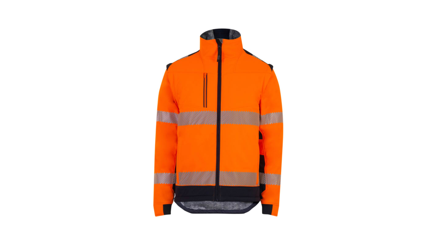 T2S SHERPA Orange Unisex Hi Vis Jacket, L