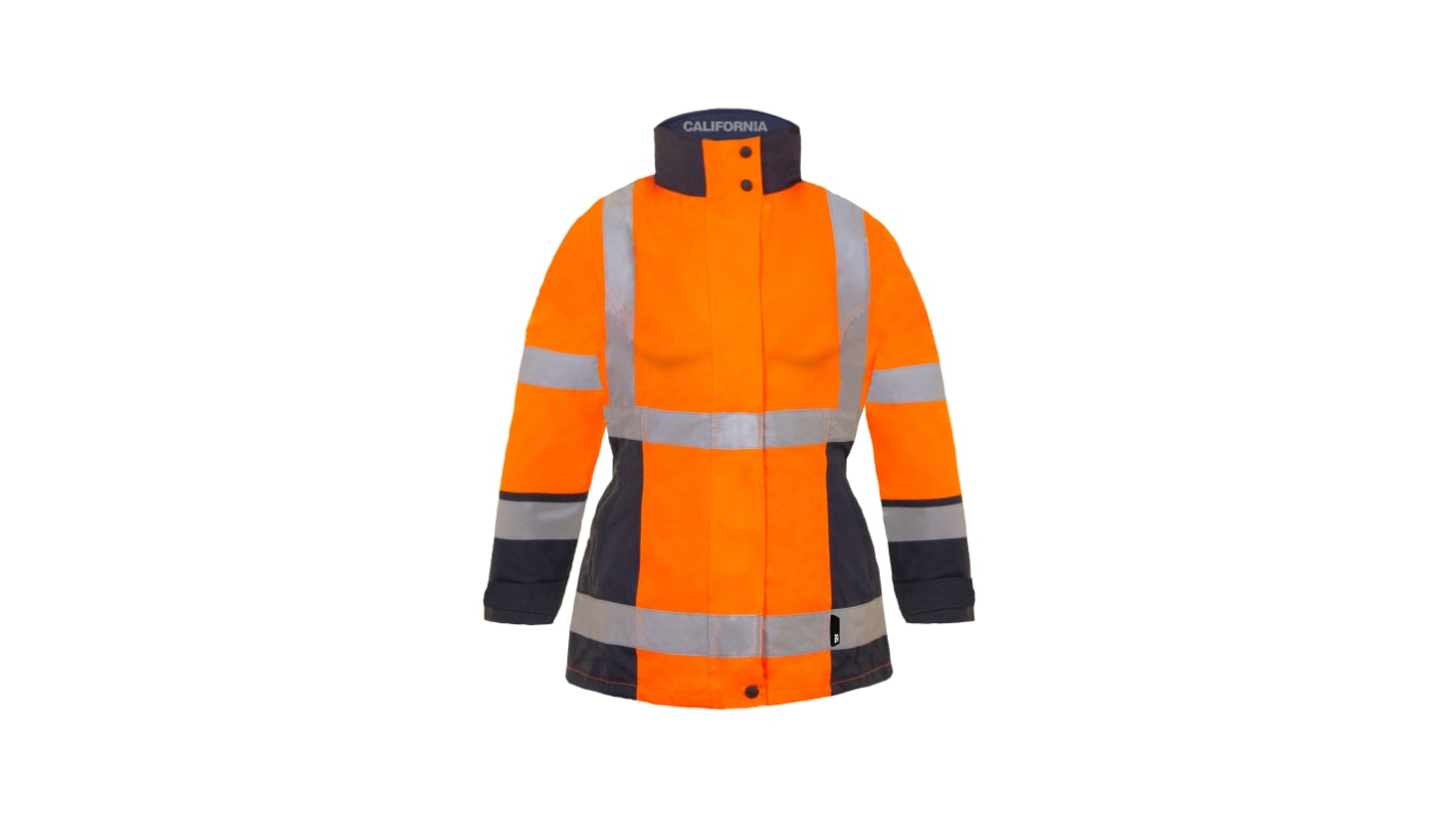 T2S Damen 4-in-1-Parka Orange, Größe XS