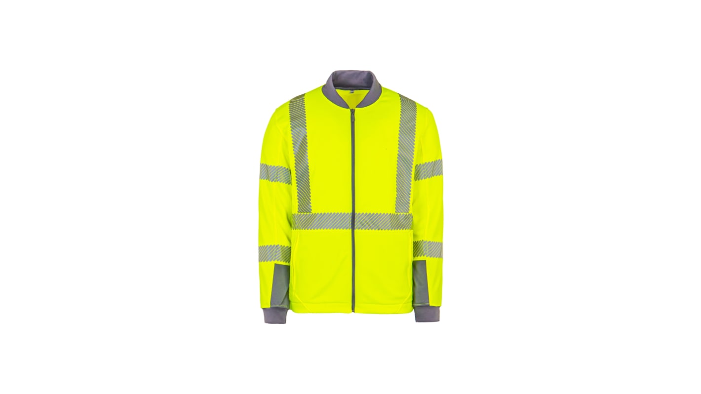 T2S RODRIGUES Yellow Unisex Hi Vis Jacket, 3XL