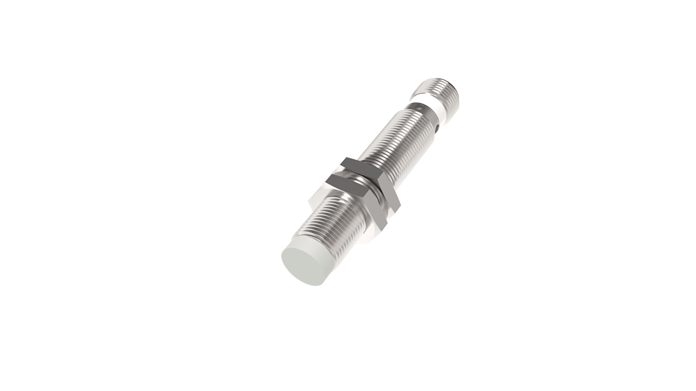 RS PRO Inductive Barrel-Style Proximity Sensor, M12 x 1, 4 mm Detection, PNP Output, 10 → 30 V dc, IP67