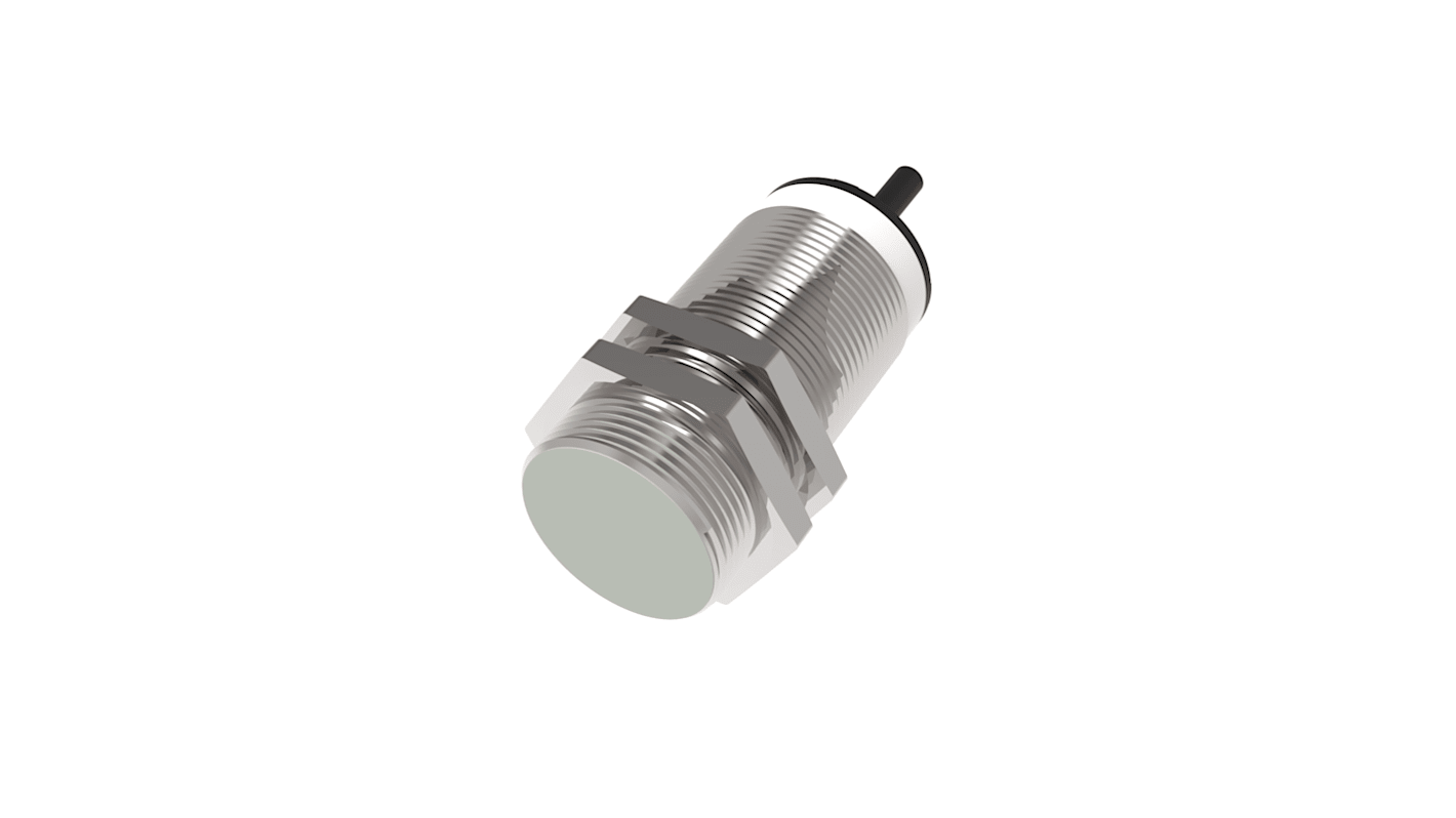 RS PRO Inductive Barrel-Style Proximity Sensor, M30 x 1.5, 10 mm Detection, NO Output, 20 to 250 V ac, IP67