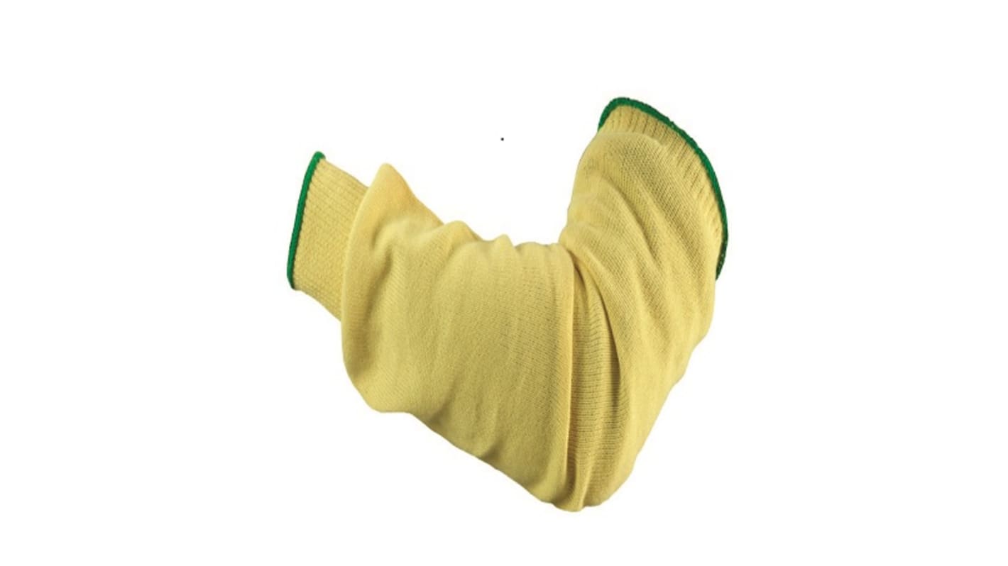 Polyco Healthline Yellow Reusable Kevlar Protective Sleeve, 20in Length