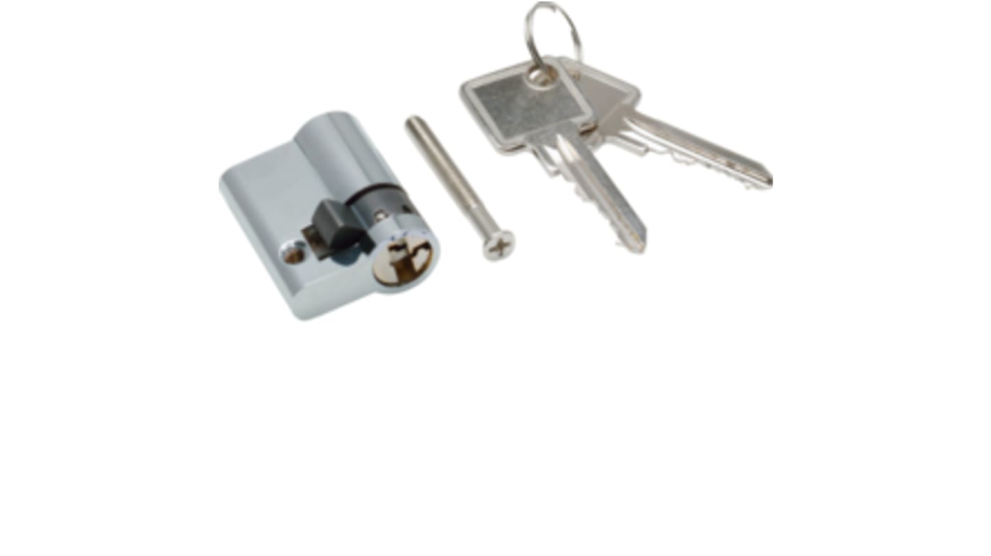 Hager Cylinder Lock with 1242E barrel For Use With Swing Lever