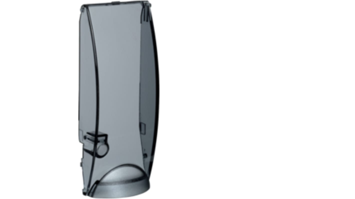 Hager Lockable Steel Transparent Door, 55mm W, 160mm L