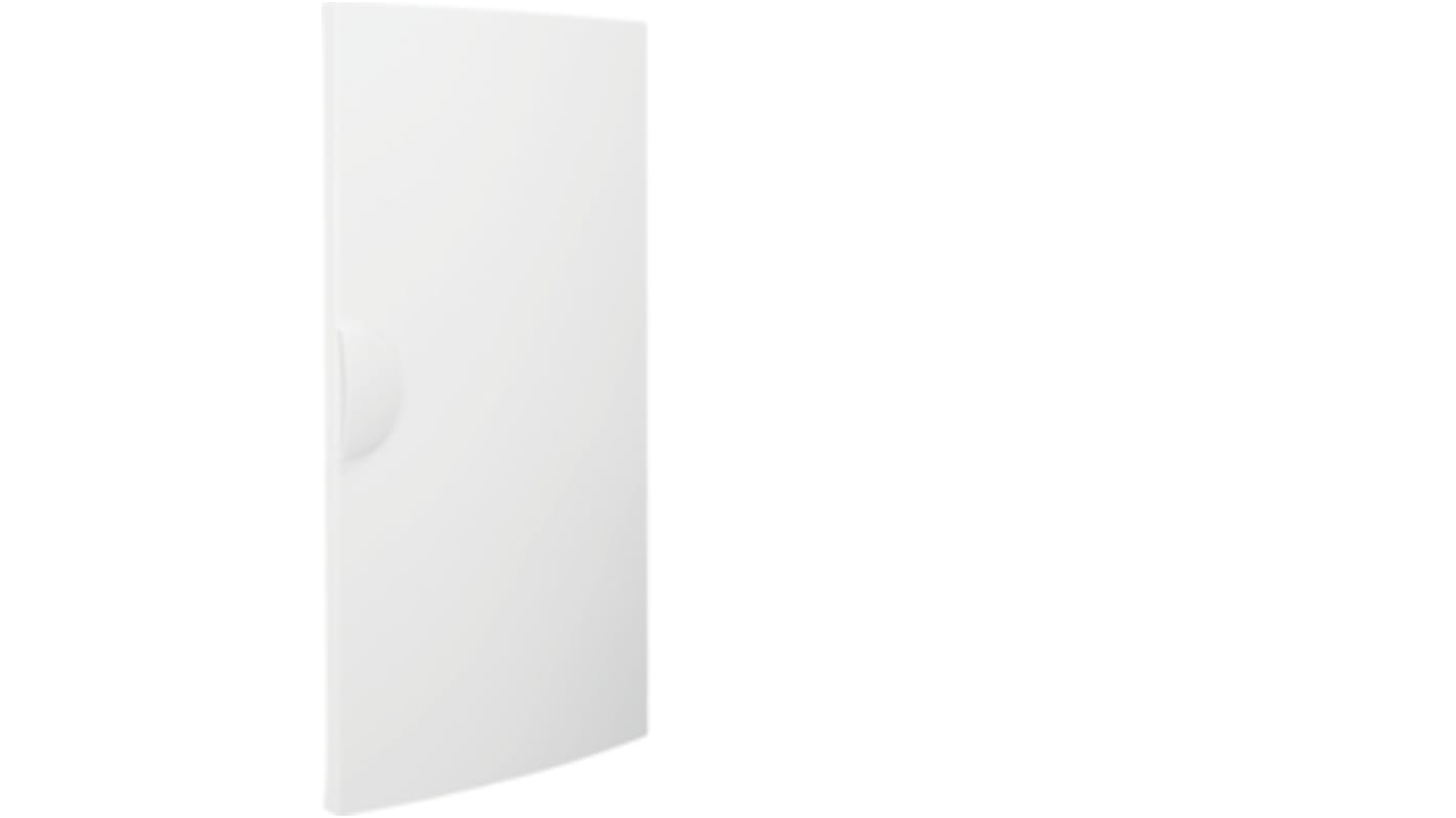 Hager Plastic RAL 9010 Plain Door, 250mm W, 500mm L