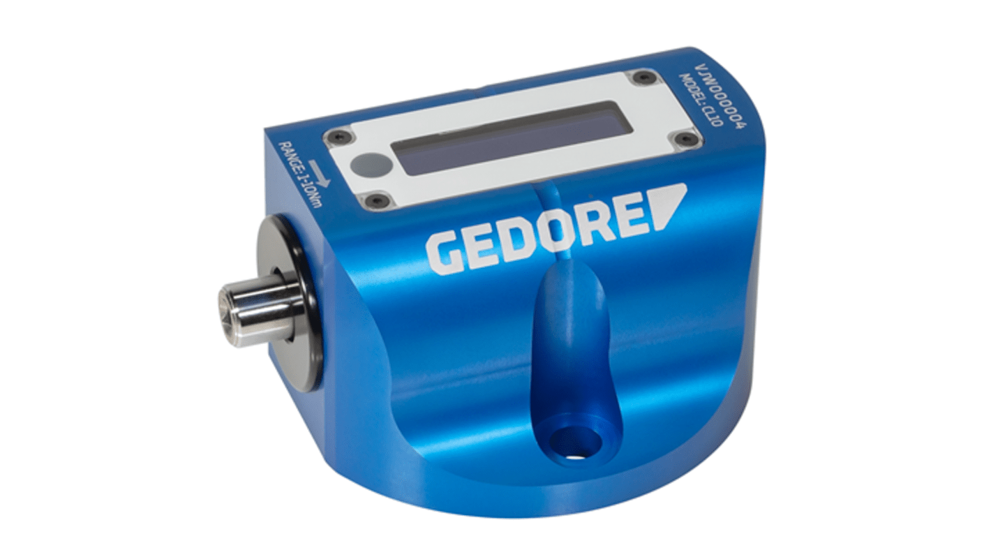 CL10S Gedore Digital Torque Tester, 0.25 → 10Nm, 1/4in Drive, ±1 
