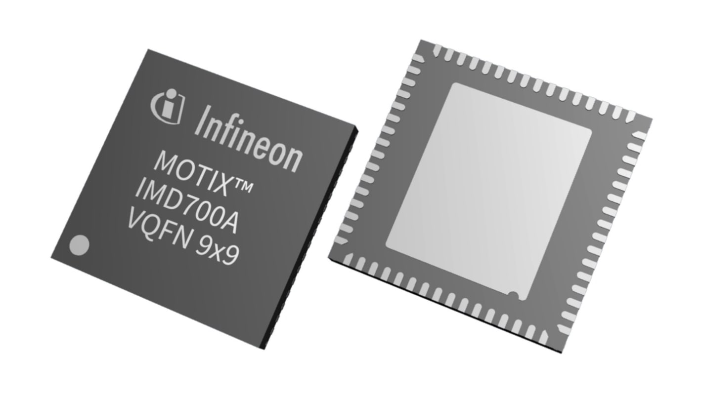 Infineon IMD700AQ064X128AAXUMA1, -0.3 → 70V 64-Pin, PG-VQFN-64-8