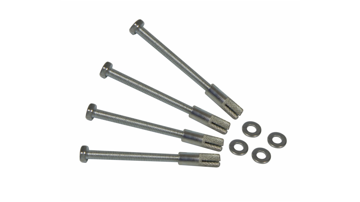 RS PRO 60mm Steel Cable Cover in Steel, 6mm Inside dia. RS