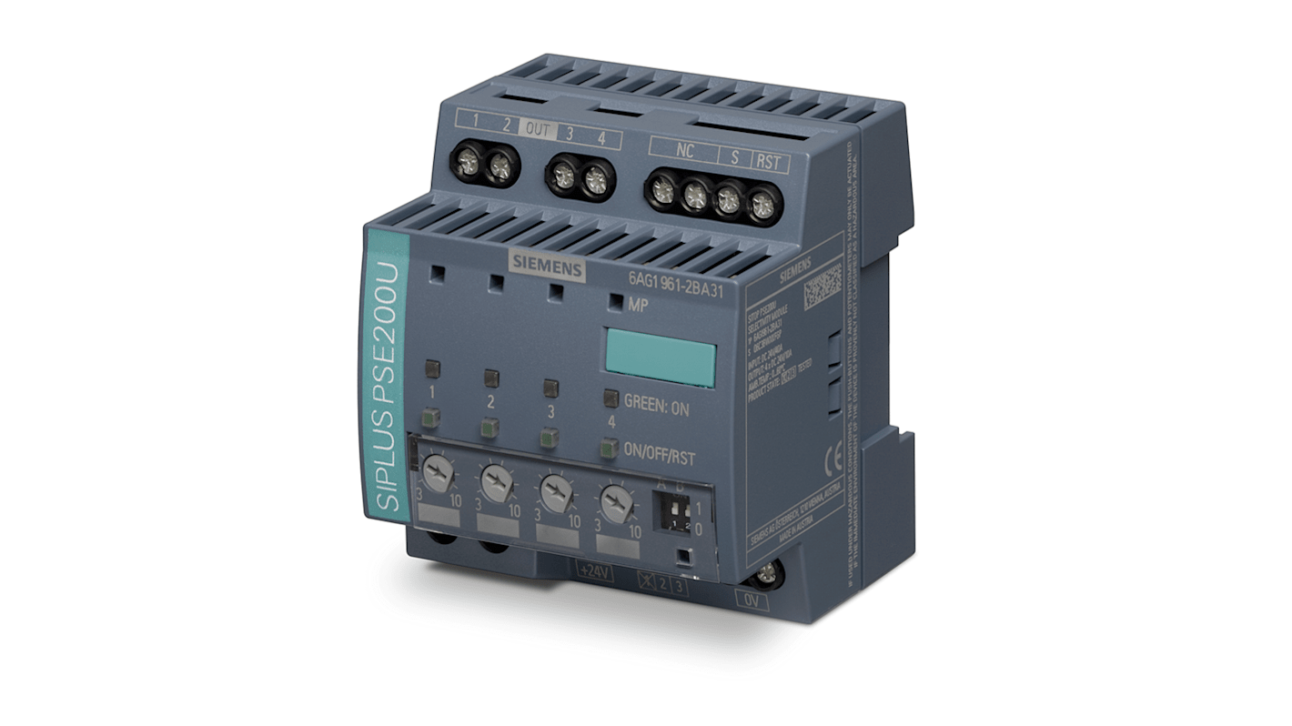 Siemens 6AG19 Switched Mode DIN Rail Power Supply, 24V dc dc Input, 24V dc dc Output, 3A Output