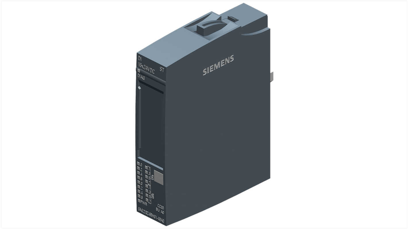 Siemens 6AG213 Series Digital I/O Module for Use with ET 200SP, Digital