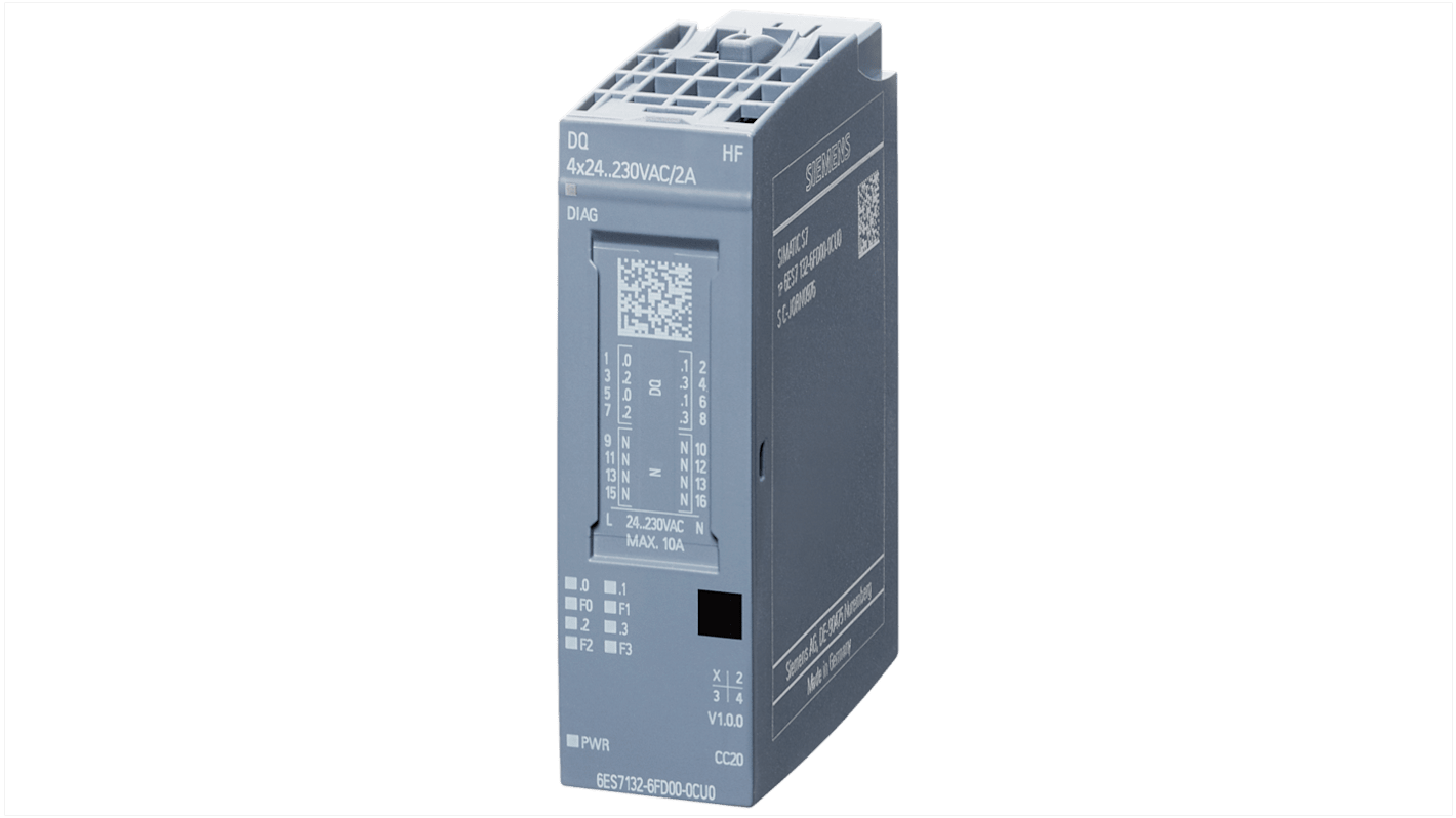 Módulo de salida digital Siemens 6AG213, para usar con ET 200SP tipo Digital