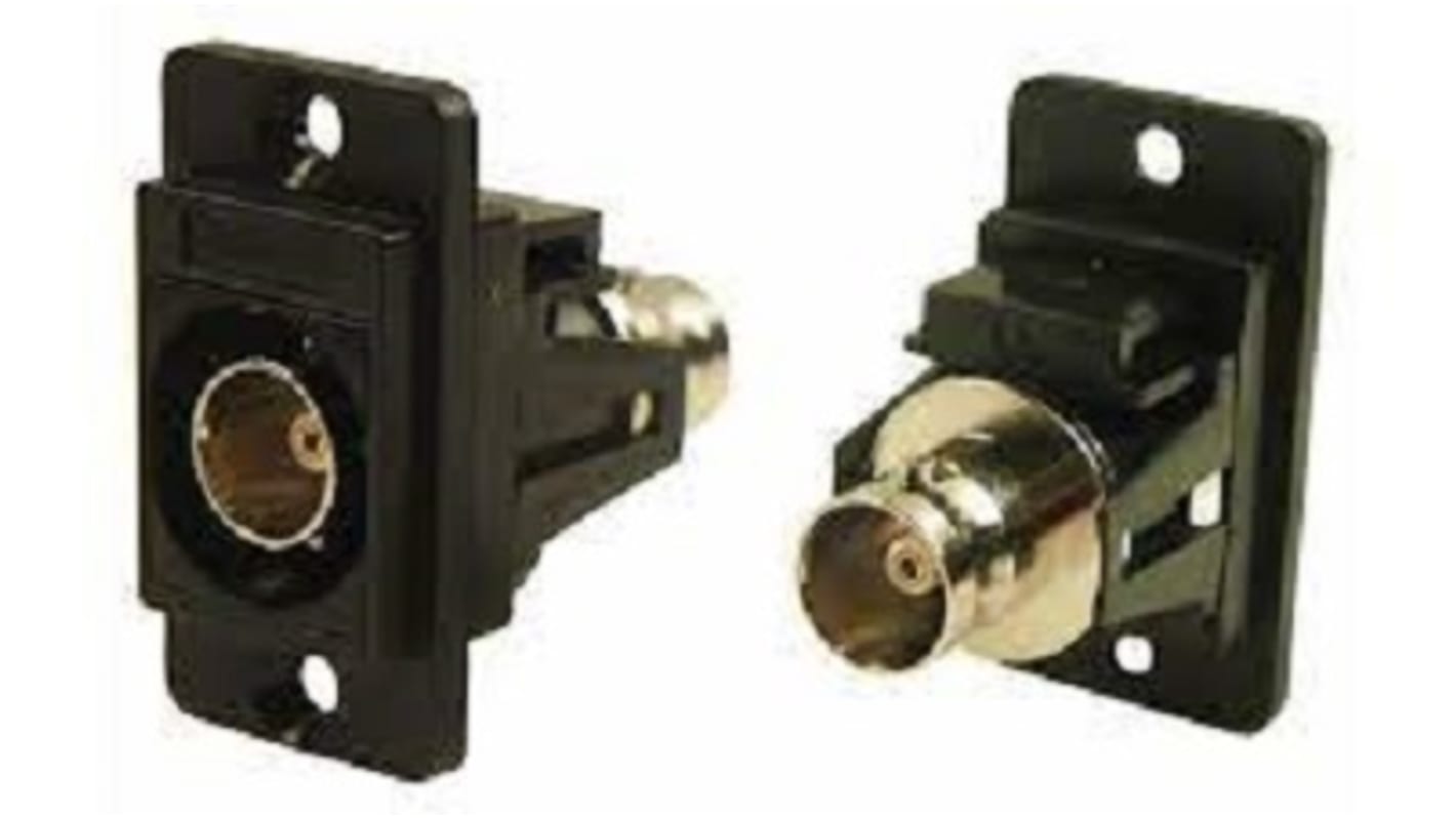 RS PRO, jack Panel Mount BNC Connector, 75Ω, Cable Termination
