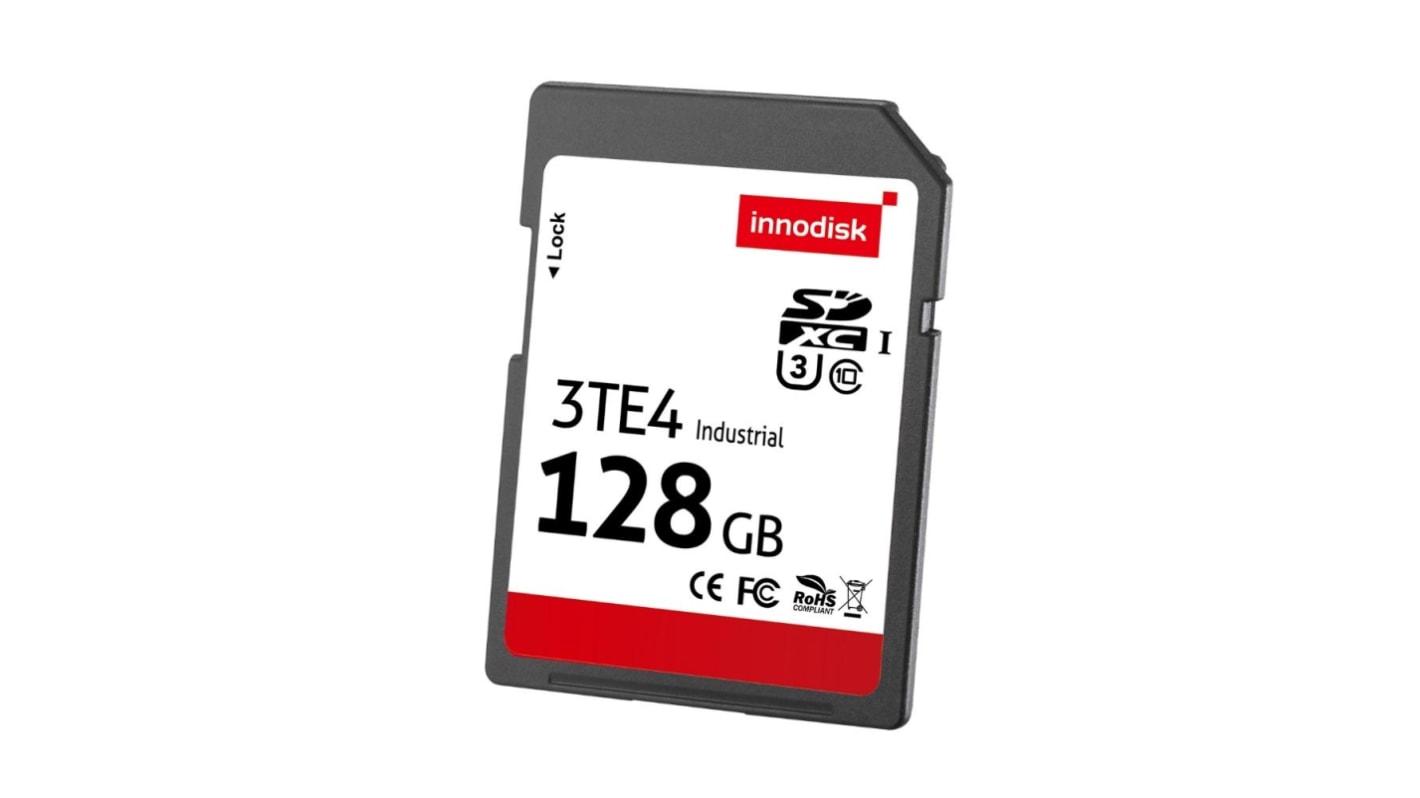 InnoDisk SD SD-Karte 128 GB Class10, UHS-3 Industrieausführung