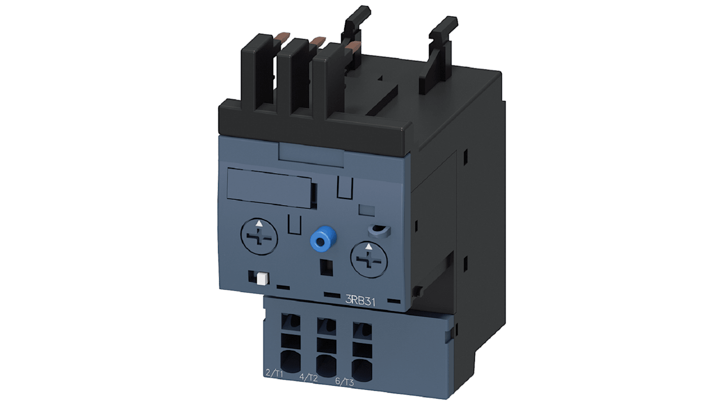 Relè di sovraccarico Siemens, 1NC/1NO, carico FLC 0,4 A, 4 A