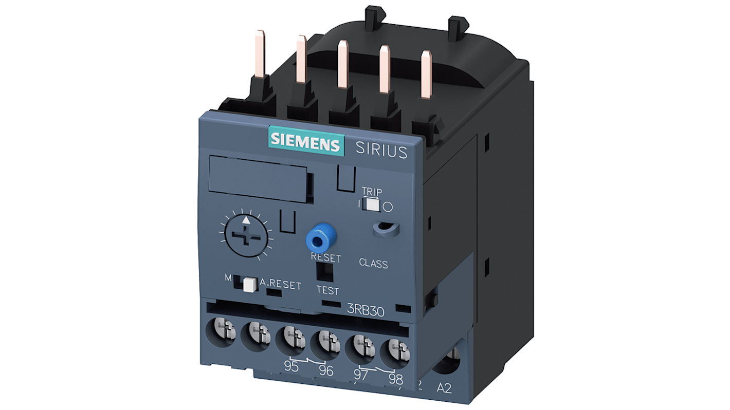 Relè contattore Siemens, 1NC/1NO, carico FLC 16 A, 3 A