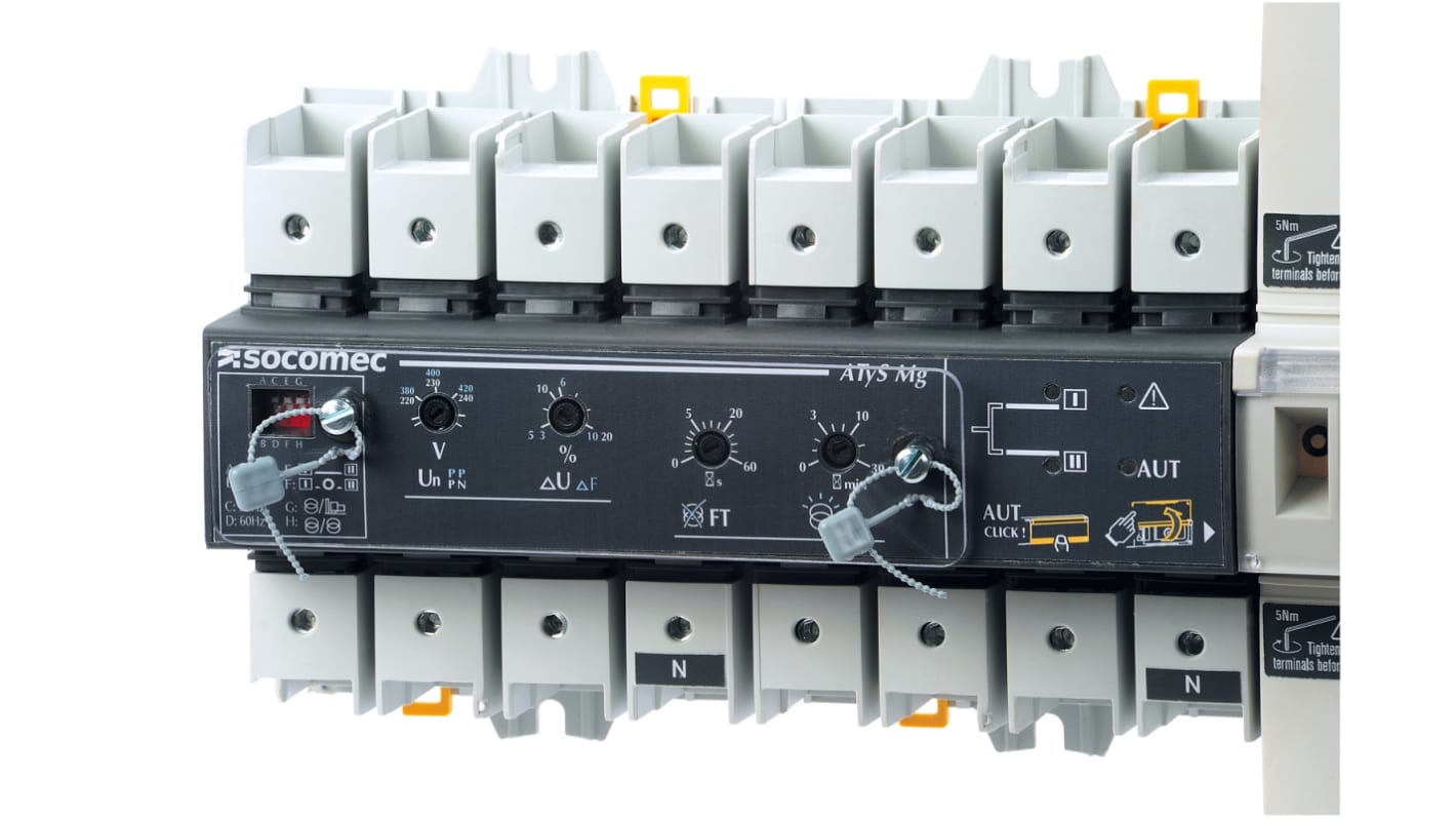 Cubierta Socomec, para Interruptores de transferencia automática ATyS g M ATYS ATyS g M