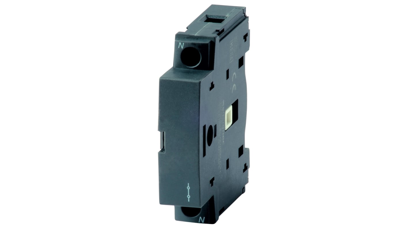 Socomec 1P Pole DIN Rail Switch Disconnector - 100A Maximum Current, 45kW Power Rating, IP20