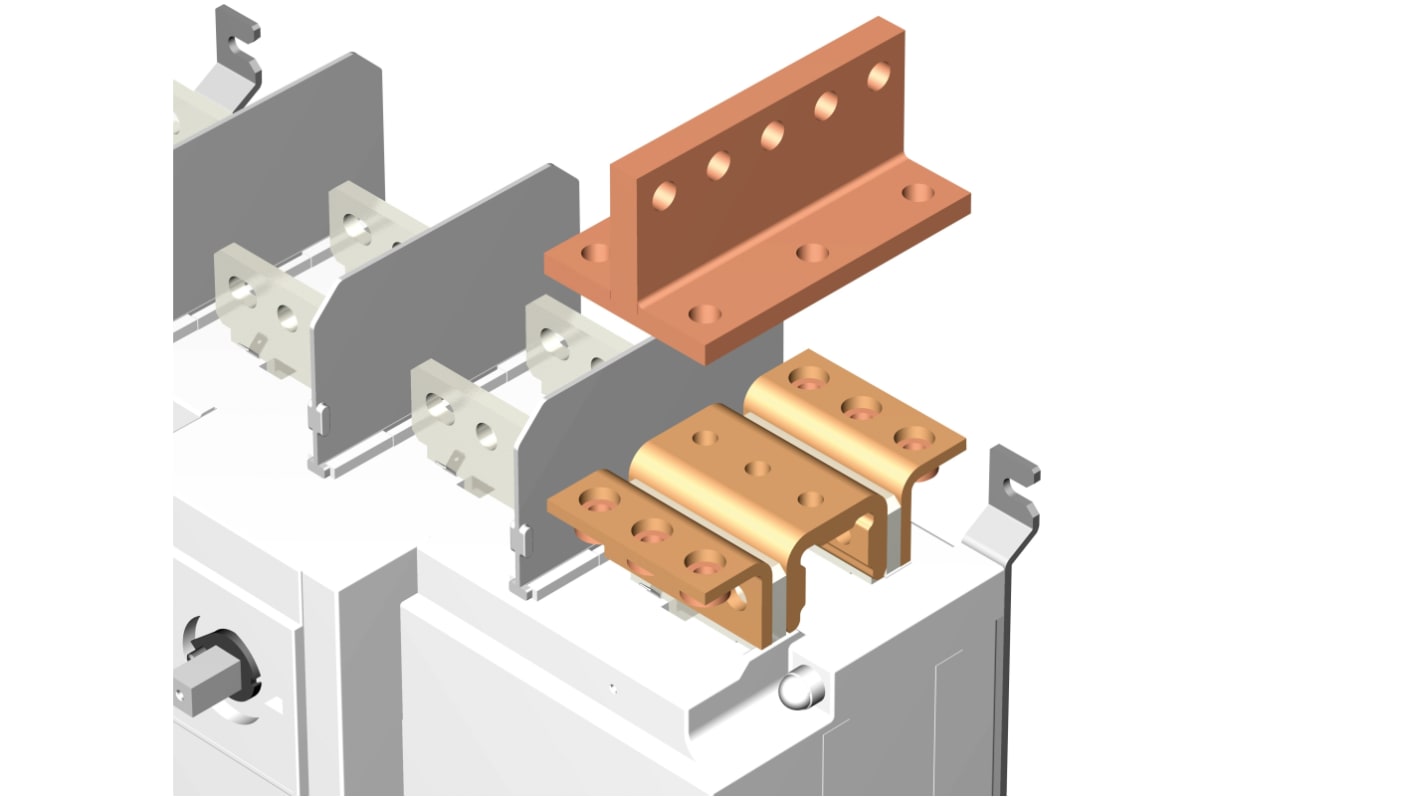 Connexion de barre en cuivre Socomec pour série ATyS