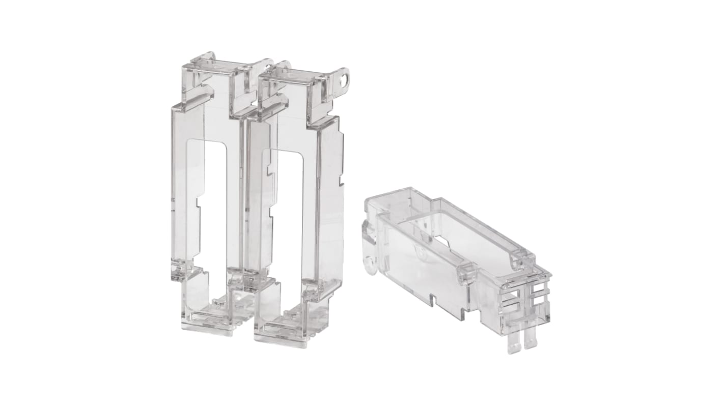 Protección terminal, Cubierta de terminal Socomec, para Interruptores de combinación de fusible FUSERBLOC 3990 FUSERBLOC