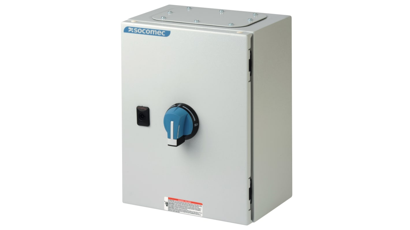 Interruptor de cambio, 4P, Corriente 63A, Potencia 30kW, IP65