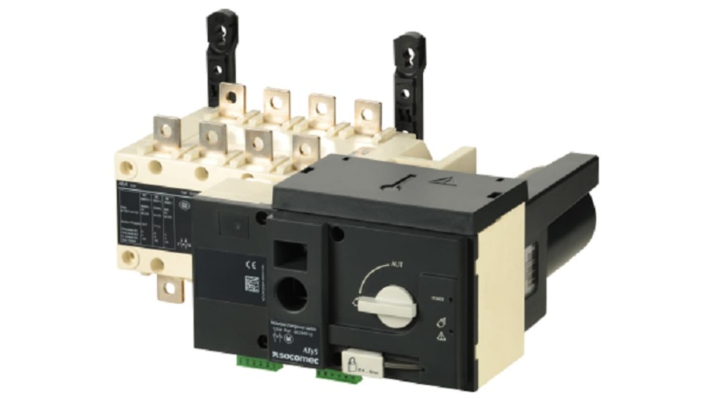 Interrupteur-sectionneur Socomec, 4P, 125A