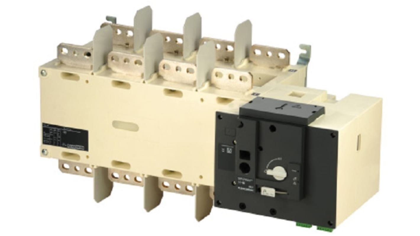 Socomec 4P Pole DIN Rail Switch Disconnector - 1600A Maximum Current