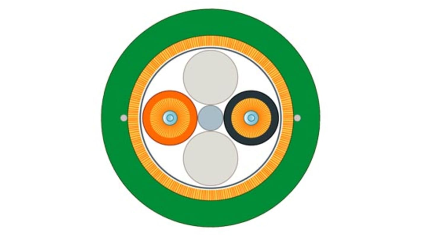 Siemens Multi Mode Fibre Optic Cable, 50/125μm, 1000m