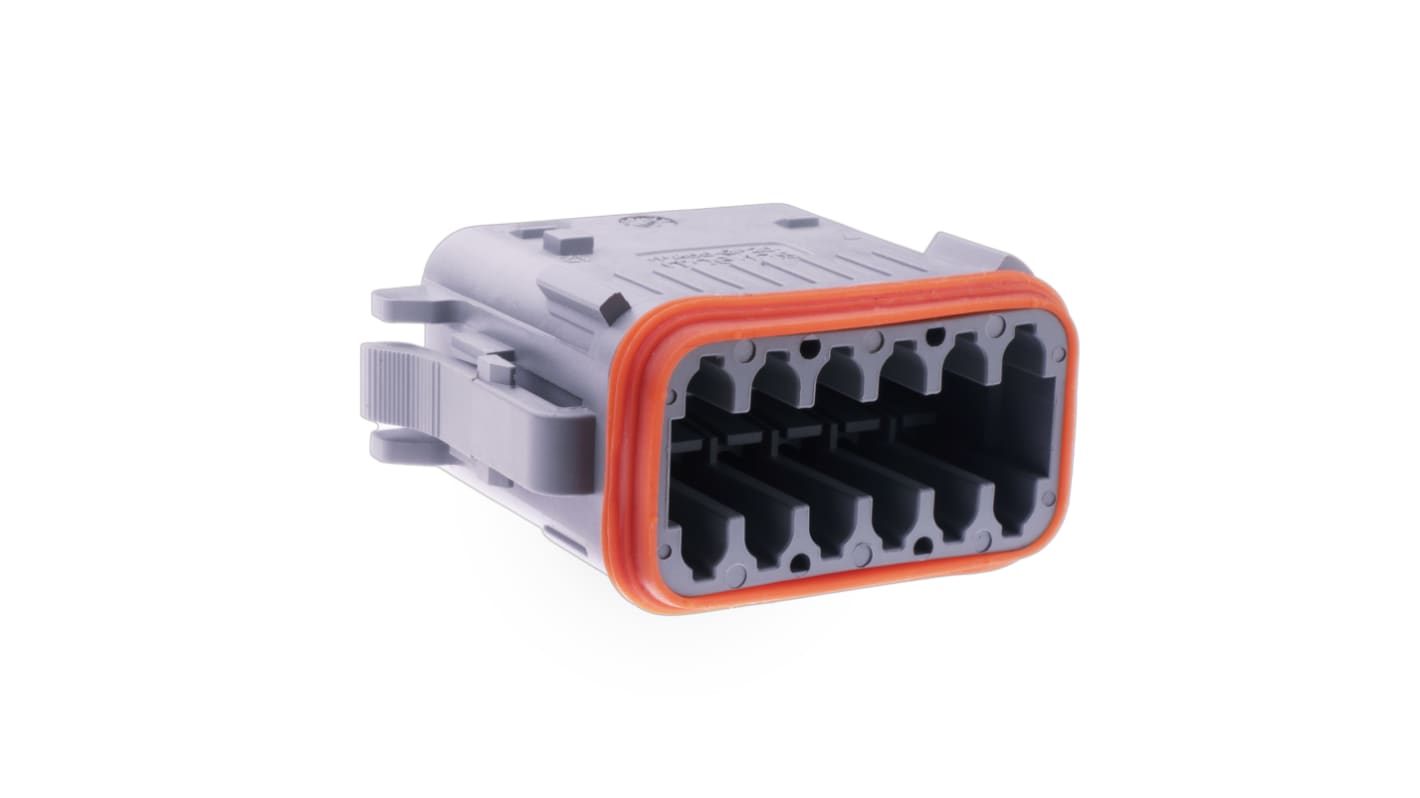 Conector de automoción ITT Cannon Macho de 12 vías en 2 filas, 13A