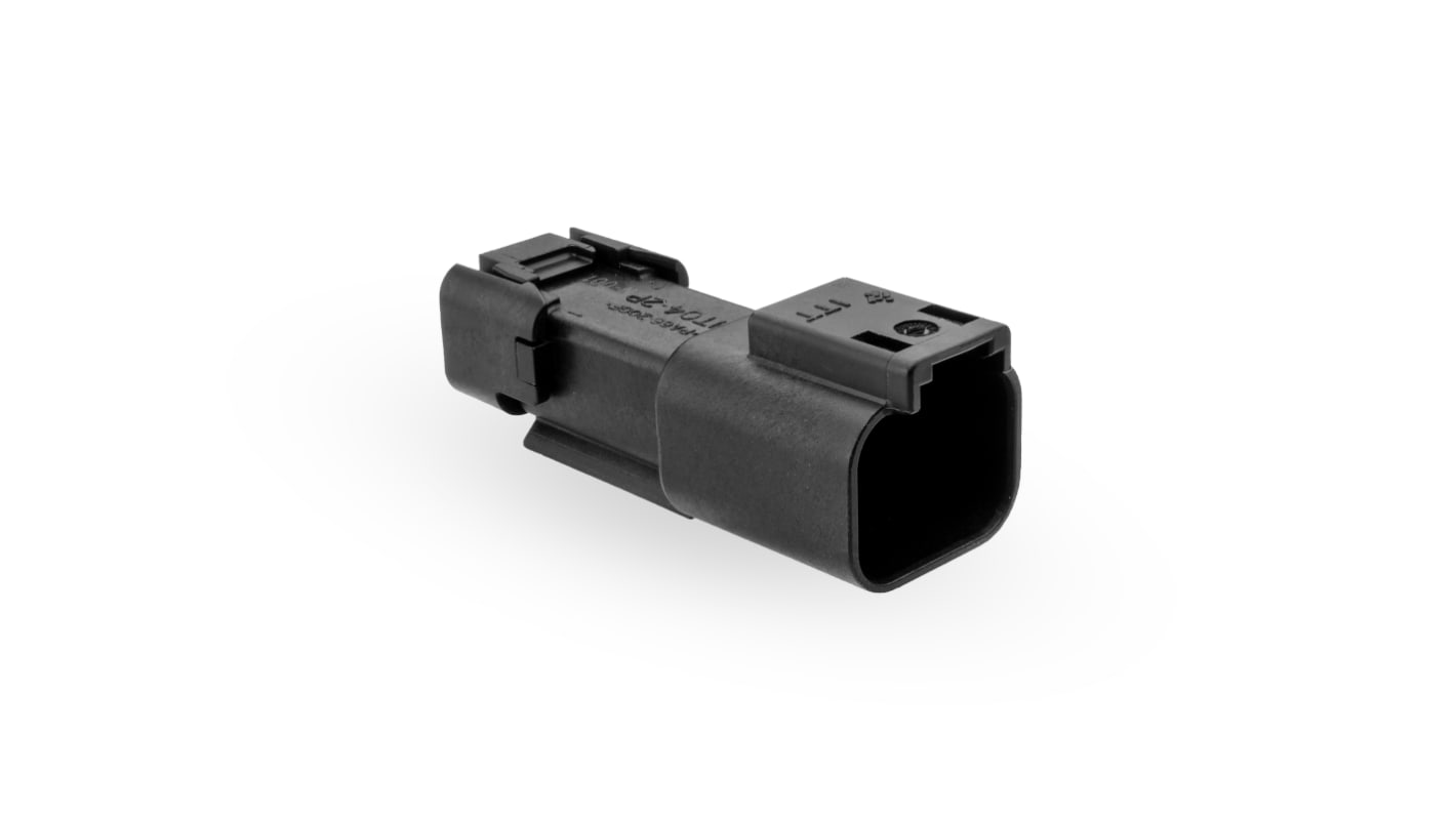 Conector de automoción ITT Cannon Hembra de 2 vías en 1 fila, 13A