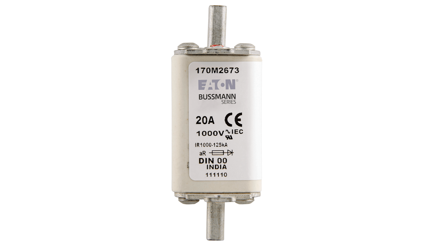 Fusibile con linguette, Socomec, 32A, fusibile NH00, standard IEC 60269 1kV