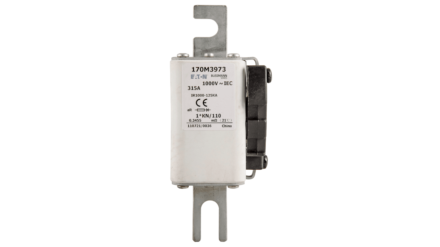 Fusibile con linguette, Socomec, 630A, fusibile NH3, standard IEC 60269, fori di fissaggio da 139mm 1.25kV