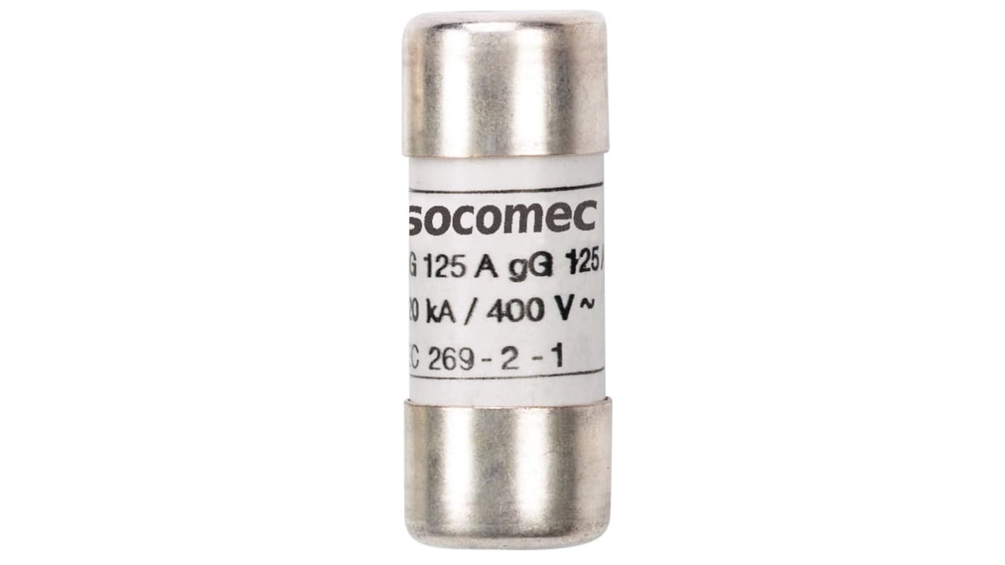 Socomec Üvegbiztosíték 40A 22.2 x 58mm 690V