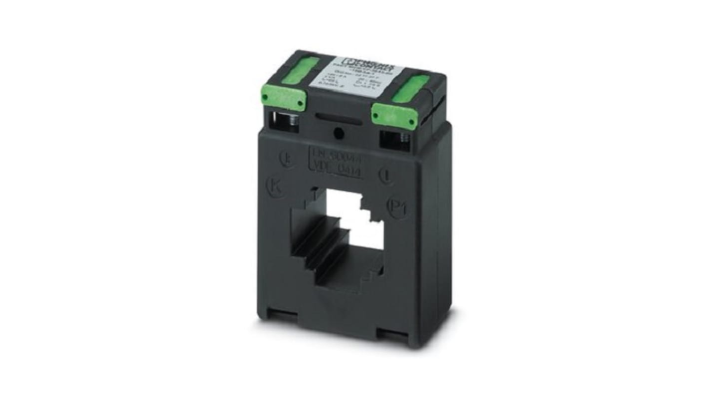 Phoenix Contact PACT Series Window Current Transformer, 1 → 4000A Input, 150:5, 5 A Output, 28mm Bore, 1000 V