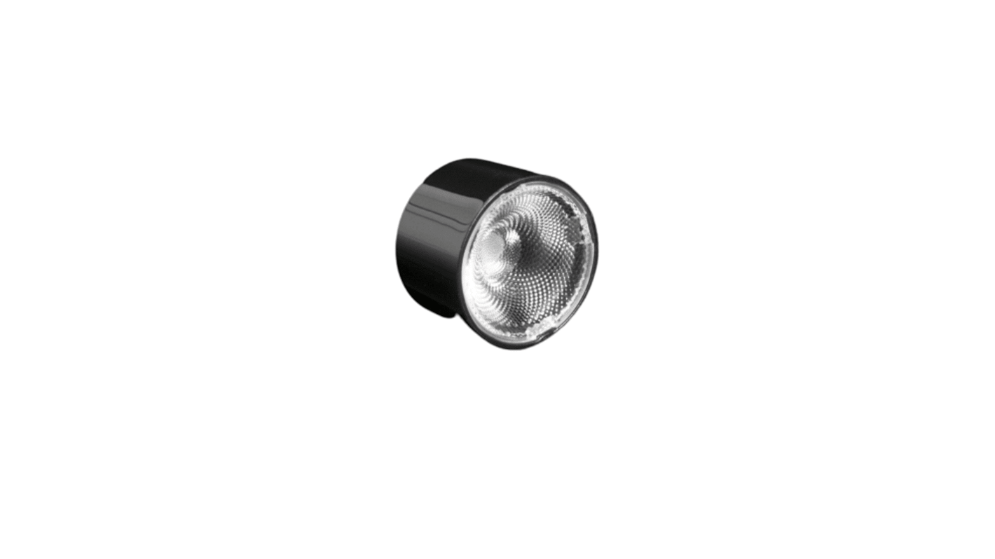 Kit de Óptica y Soporte para LED Ledil, Ancho Transparente Polimetilmetacrilato (PMMA) Redonda, Serie CA18092