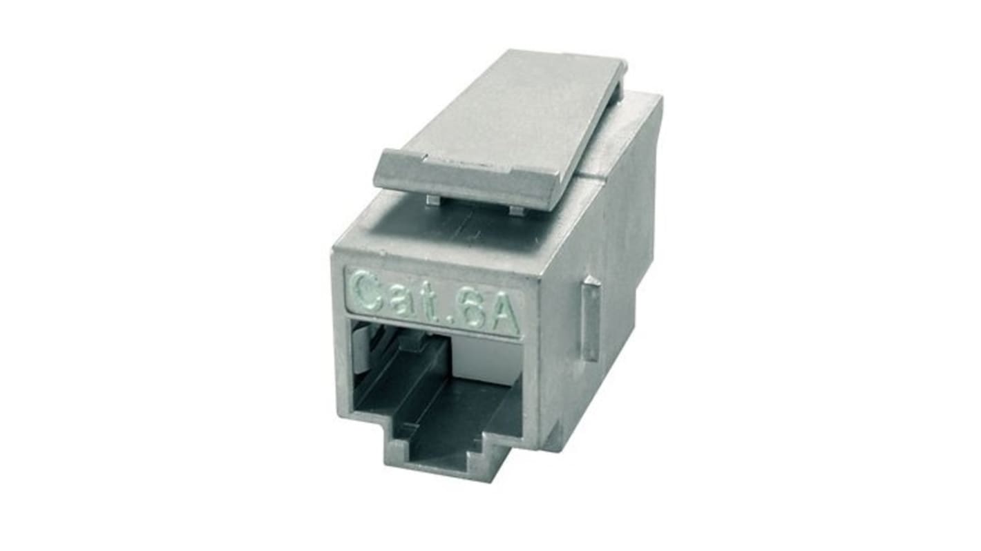 Telegartner, Ethernet-kobler, RJ11, RJ12, RJ45 Cat6a, 1-Port, Skærmet