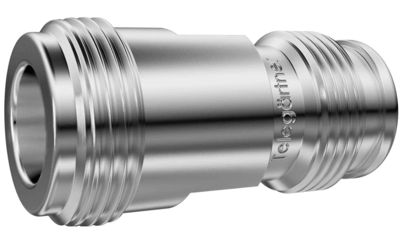 Connecteur coaxial cylindrique Telegartner Femelle vers Femelle Droit