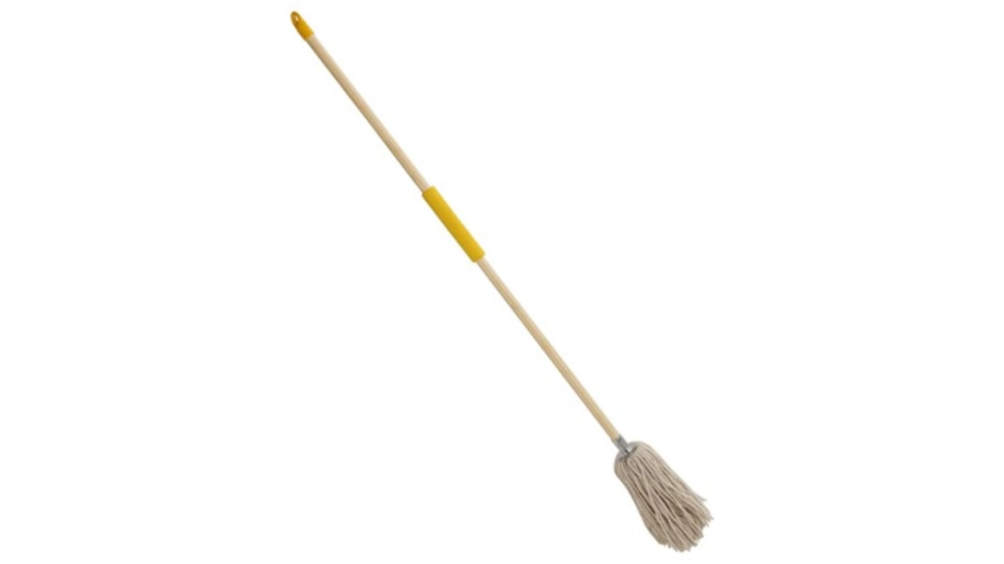 Bulldozer 146cm Natural Cotton Mop and Handle