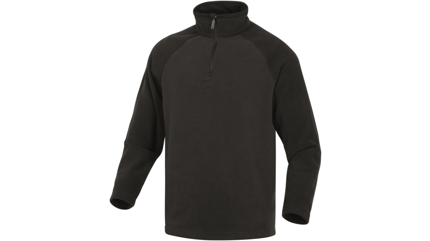 Delta Plus ALMA Black, Grey Polyester Unisex's Work Fleece M