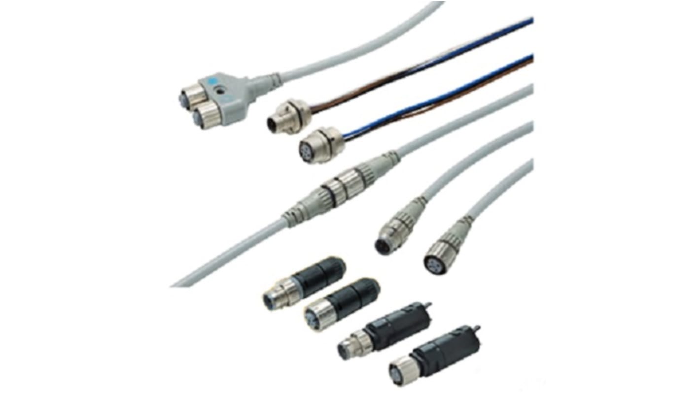 Conector Omron XS5R, para usar con Cables XS5