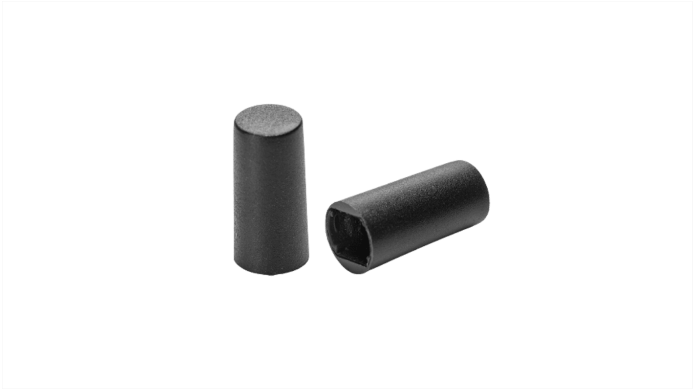 Coperchio pulsante, Nero, PB10 50 000 BLACK/005, per uso con Interruttori